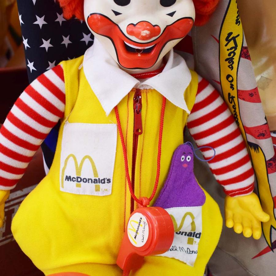 70's McDonald's ドナルド・マクドナルド プラッシュドール / Ronald