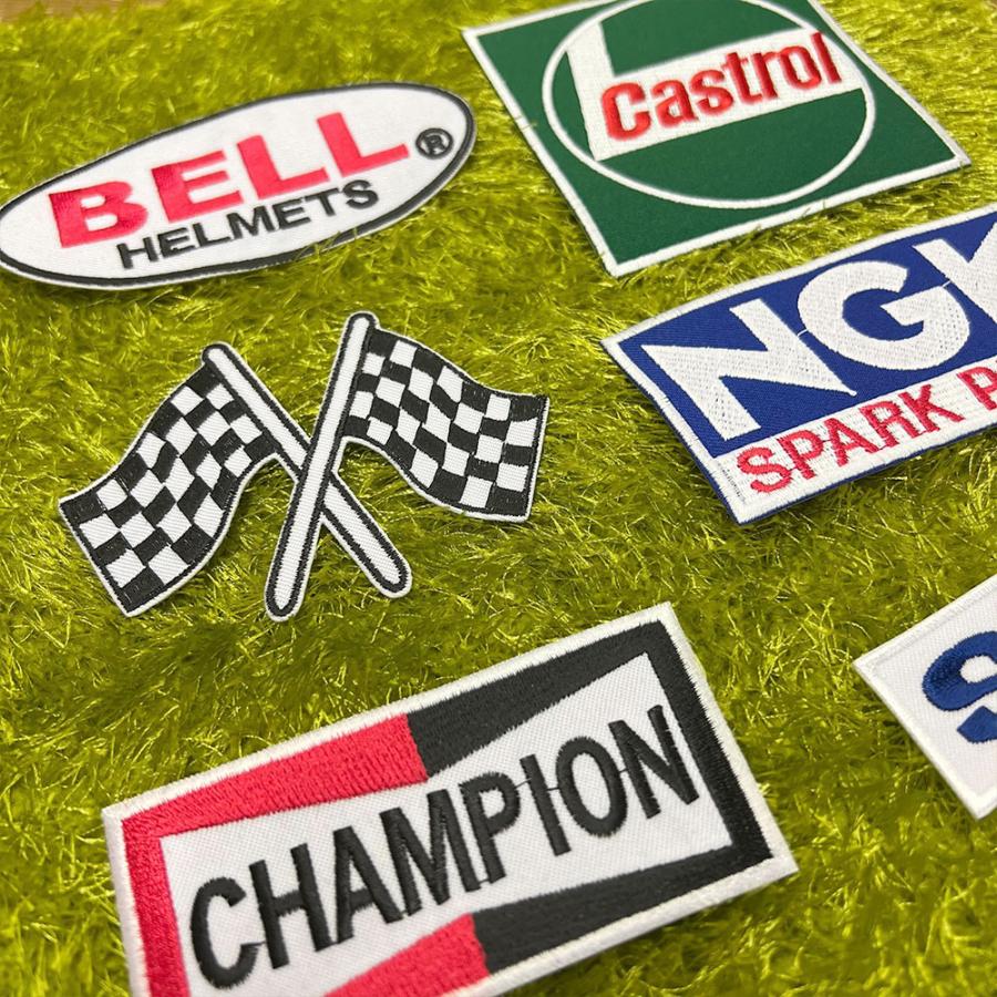 追跡メール便送料無料】厳選ワッペンセット [モーターズ] 6枚set