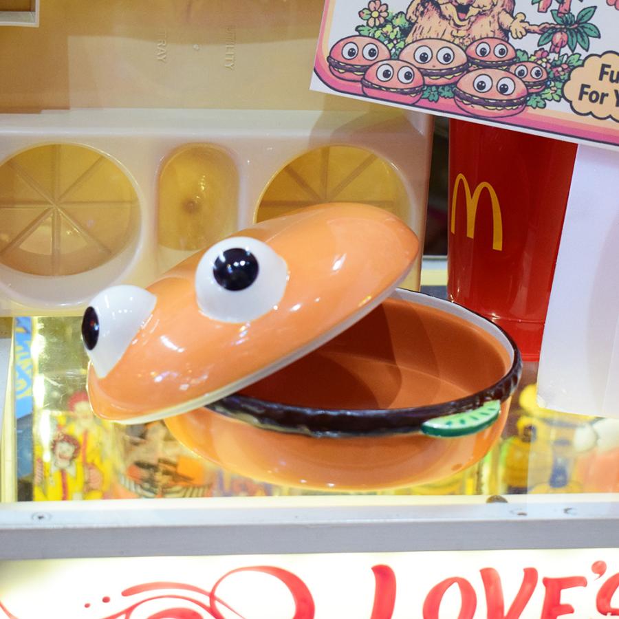 ハンバーガーパッチ 陶器製 コンテナ / McDonaldland Hamburger Patch