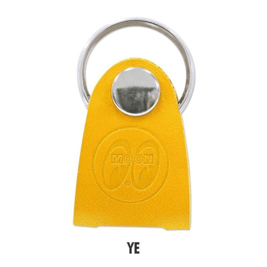 MOONEYES Leather Key Cap (YE) レザーキーキャップ / ムーンアイズ アメリカン雑貨 | MOONEYES