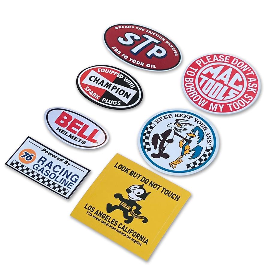 アメリカンステッカー 7枚セットB / アメリカン雑貨 アメリカ雑貨