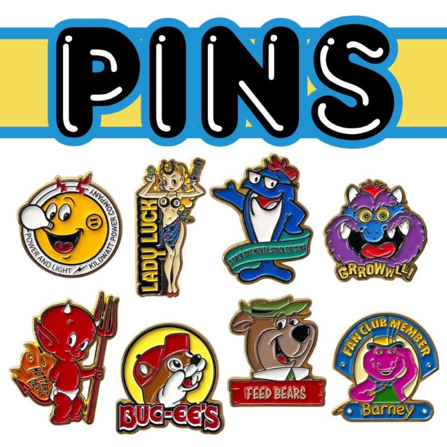 USキャラクター ピンバッチ】HOTTEST DEVIL / アメキャラ pins