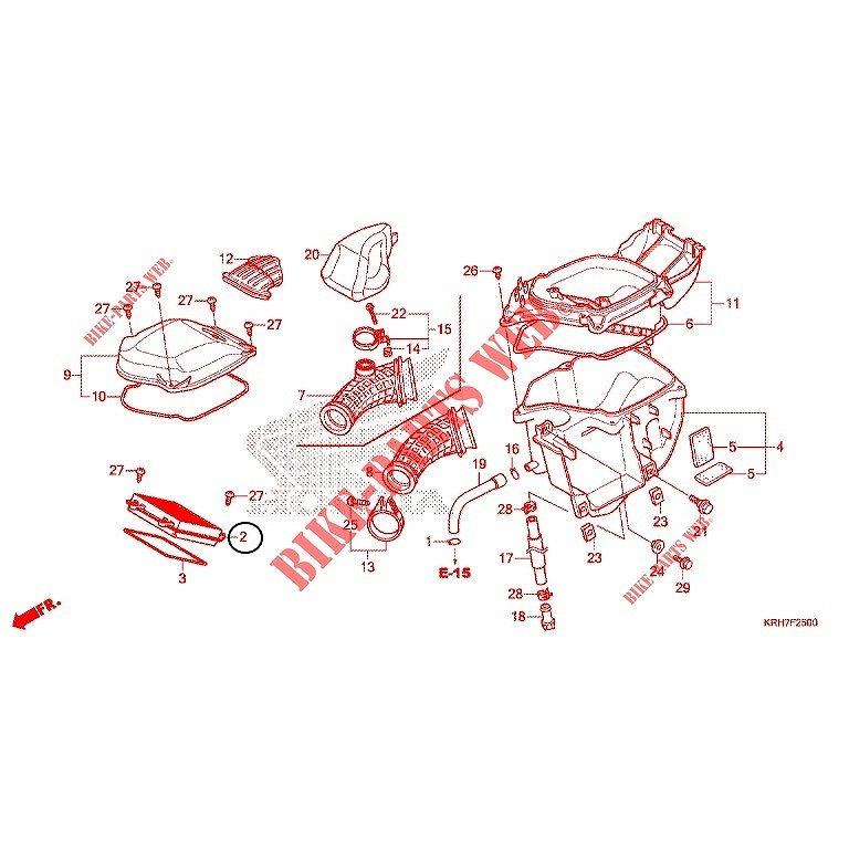 【ゆう様】専用 HONDA 純正 フィリピン仕様XR150L エアエレメントCOMP #17211
