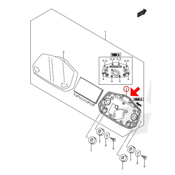 SUZUKI 純正 ジクサーSF250/ジクサー250/ジクサーSF150['19