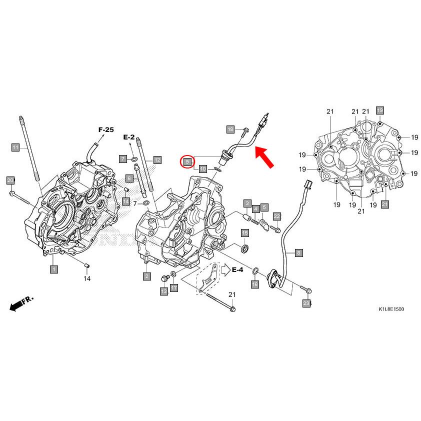 HONDA 純正 HORNET2.0/CB200X スピードセンサー #37700-K1L-D01 HONDA 純正 HORNET2.0/CB200X スピードセンサー #37700-K1L-D01