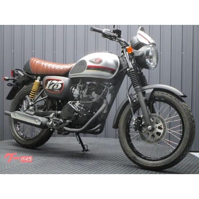 KAWASAKI 純正 W175 Cafe['20] タンクパッド右 #56075-7626【PATTERN