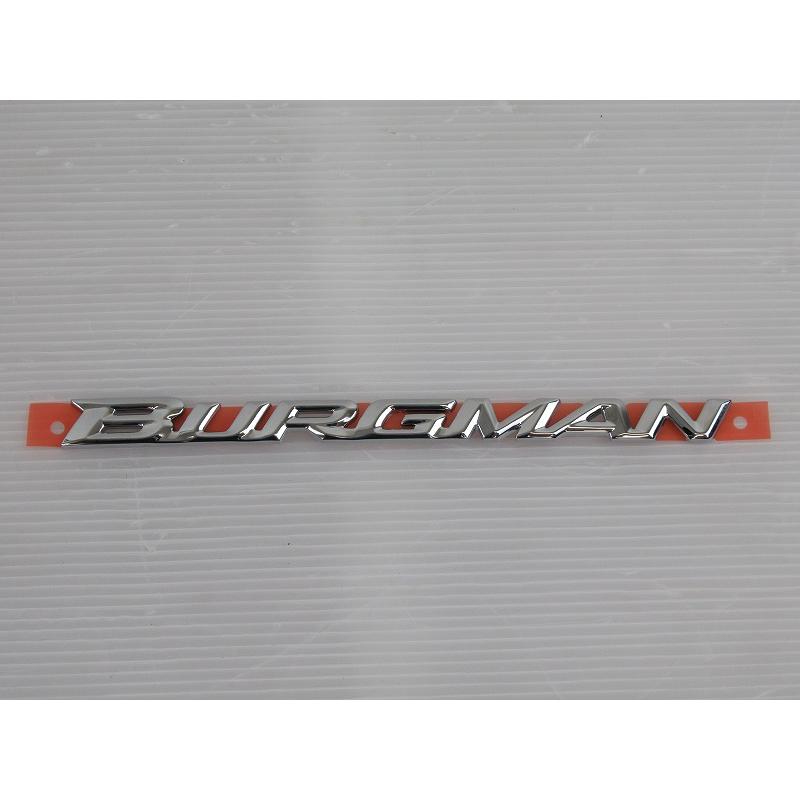 SUZUKI 純正 バーグマン125/Fi 左リアボディカバー エンブレム[BURGMAN