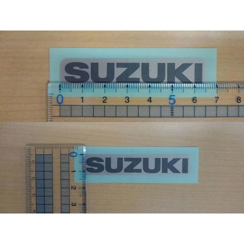 SUZUKI 純正 ジクサーSF250 スズキステッカー[フロント SUZUKI 純正 ジクサーSF250 スズキステッカー[フロント