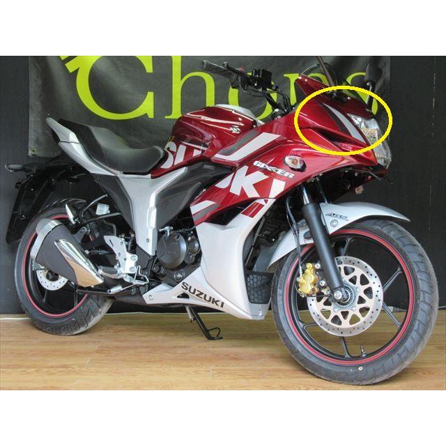 SUZUKI 純正 ジクサーSF Fi ヘッドライトカウルステッカー SUZUKI 純正 ジクサーSF Fi ヘッドライトカウルステッカー