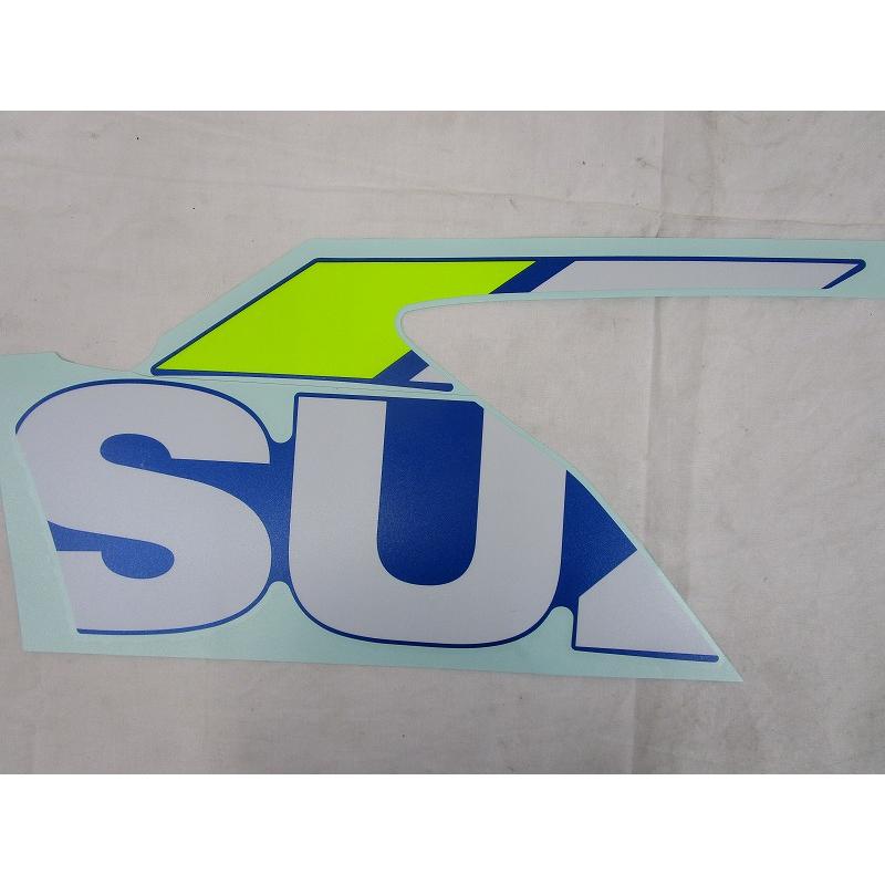 N  SUZUKI 純正 ジクサーSF250 左 サイドカウルステッカー[トリトンブルー