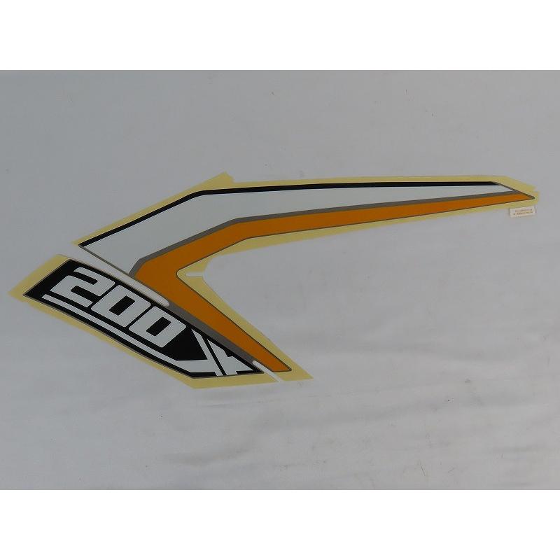 HONDA純正 CB200X 右 フューエルタンクカバーステッカー #86641-K1P