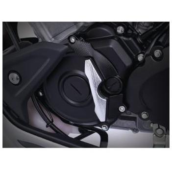 YAMAHA 純正アクセサリー XSR155 クランクケースガード左 [シルバー