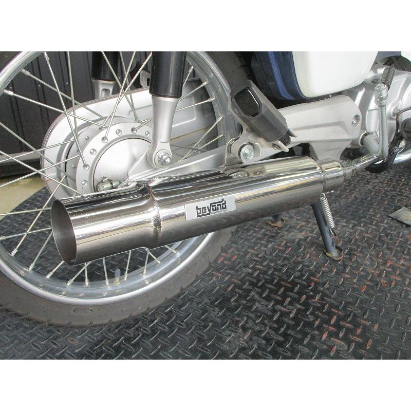 スーパーカブ110 マフラー　美品 受注生産】BEYOND タイ仕様スーパーカブ110['18-'19] ステンレス