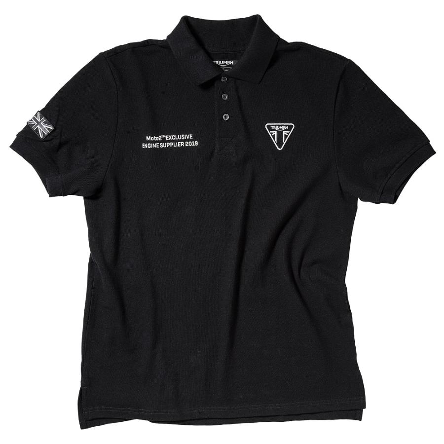 Triumph MOTO2 POLO ポロシャツ/XSサイズ #MPOS19503-XS : Chopsヤフー