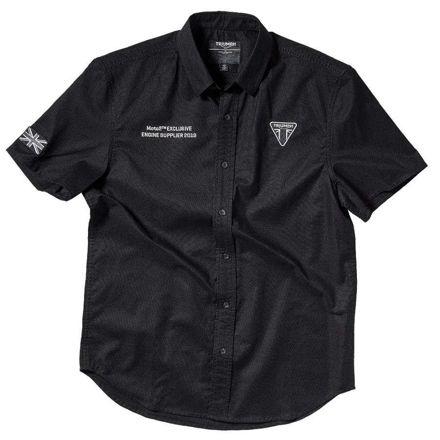 Triumph MOTO2 SHORT SLEEVED SHIRT シャツ/XSサイズ #MSSS19501-XS