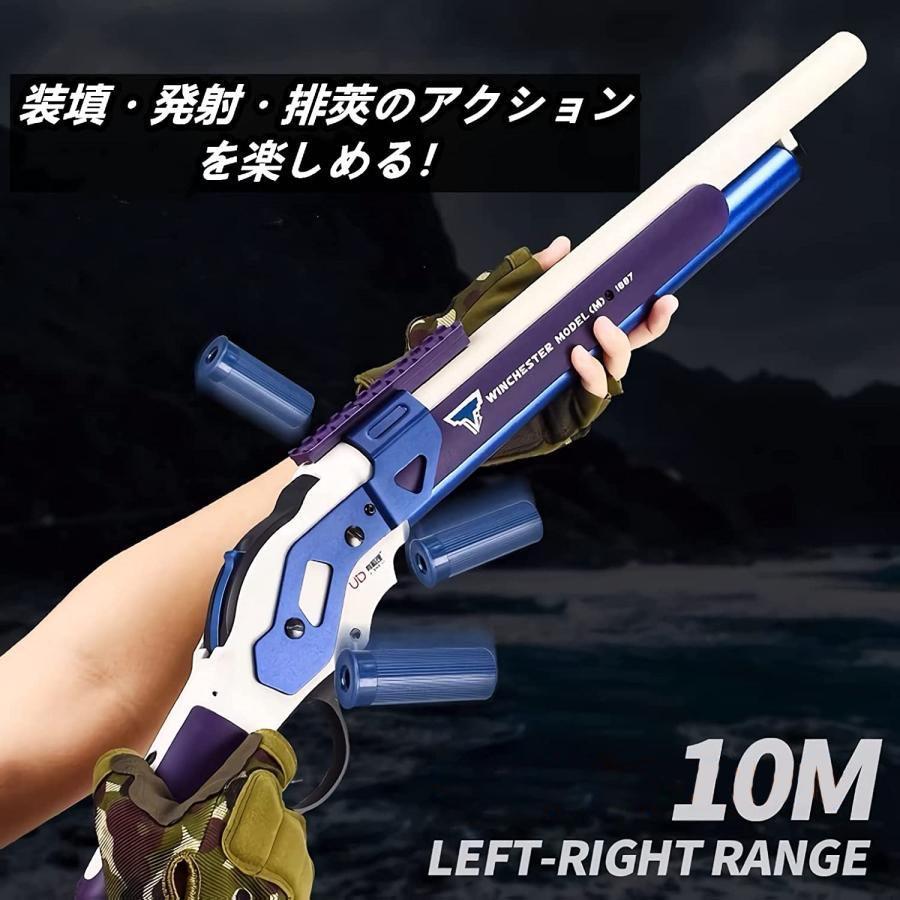 銃 ミリタリー模型 ショットガン風おもちゃ銃 模型銃 散弾銃 レバーア