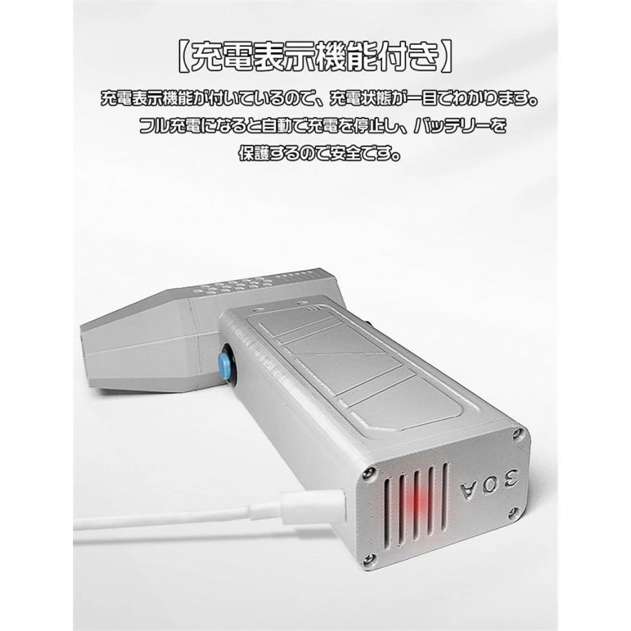 ミニジェットファン 最強 ブロアー ハイパワー電動送風機 洗車 強力