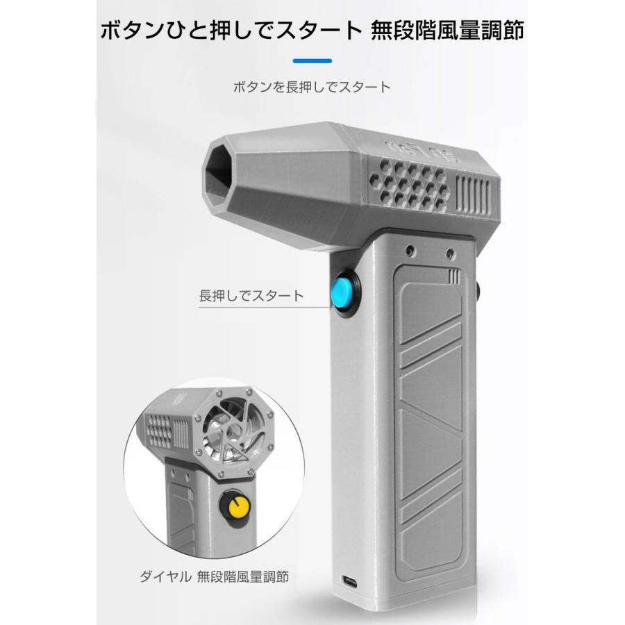 ミニジェットファン 最強 ブロアー ハイパワー電動送風機 洗車 強力