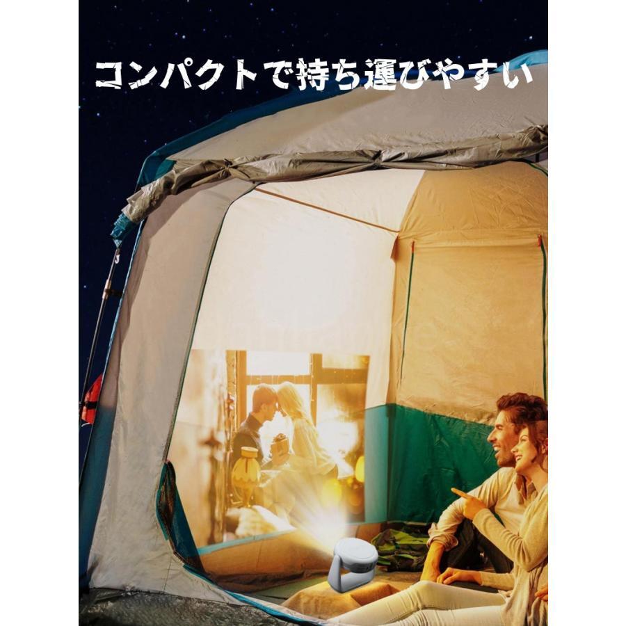 プロジェクター 小型 家庭用 高輝度 4K対応 電池内蔵 Bluetooth5.2