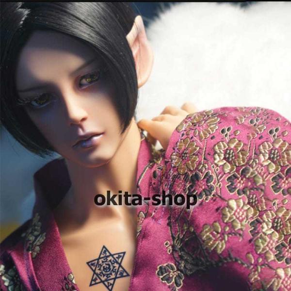 bjd 1/3 球体関節人形 bjdドール 人形 ドール dolls 人形ベッド+ドールボディ可動ボディ ドール本体  日焼肌色ヌード人形 ファンタジー版 |  | 01