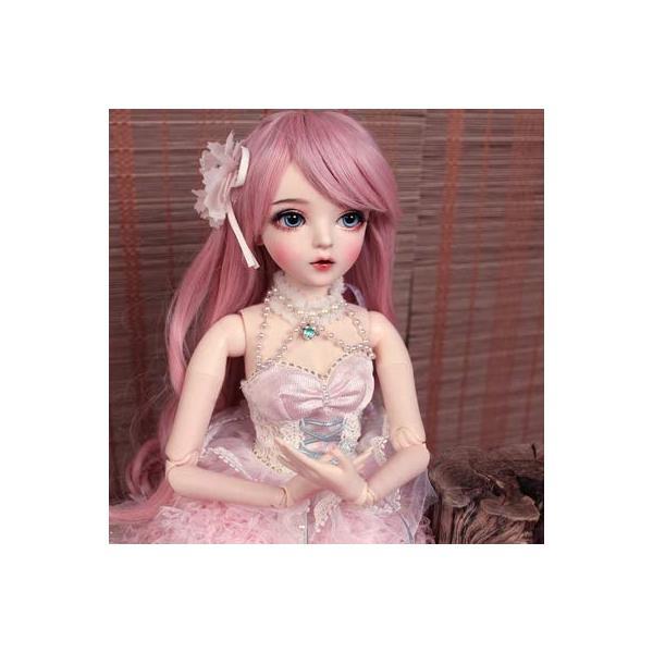 BJDドール 球体関節人形 1／3 60cm 女 人形本体 ヘッド+ボディ+眼球+