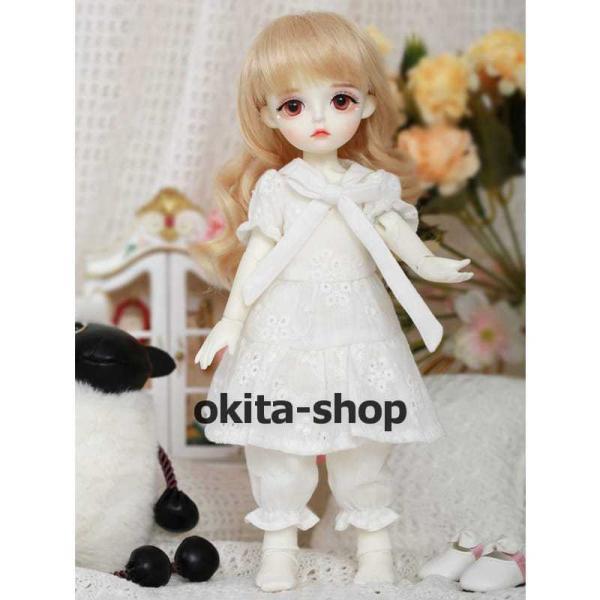 bjd 1/6 球体関節人形 bjdドール 人形 ドール dolls 人形ベッド+ドールボディ可動ボディ ドール本体 美白肌色ヌード人形 顔メイクあり_2