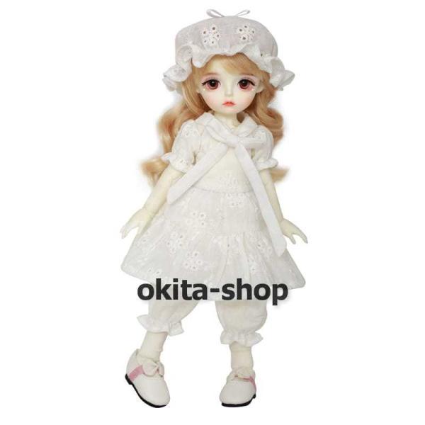 bjd 1/6 球体関節人形 bjdドール 人形 ドール dolls 人形ベッド+ドールボディ可動ボディ ドール本体 美白肌色ヌード人形 顔メイクあり_4