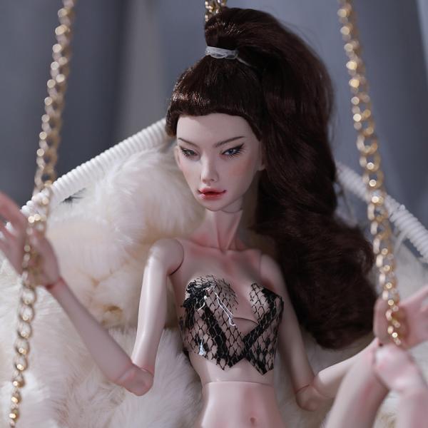 1/4 BJD 球体関節人形 ドール BJD人形　ドール可動フィギュア 人形本体のみ 顔メイク 女の子 誕生日 プレゼント 女の子への最高のプレゼント 