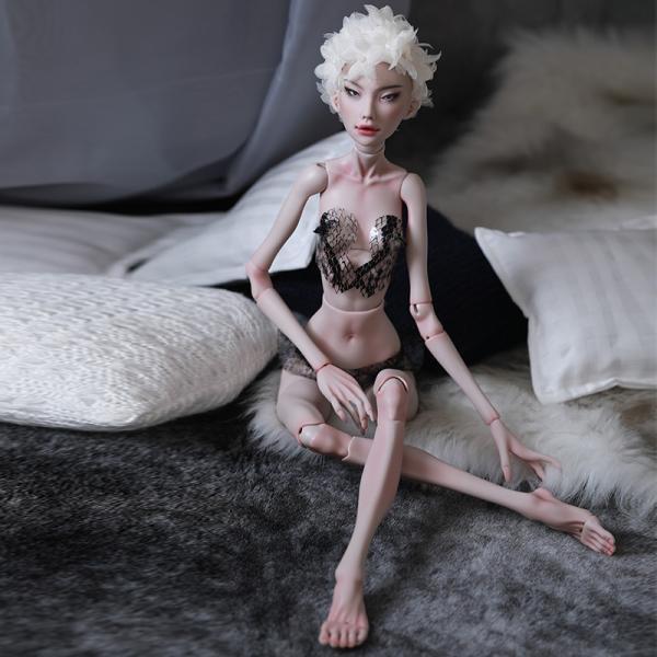 1/4 BJD 球体関節人形 ドール BJD人形　ドール可動フィギュア 人形本体のみ 顔メイク 女の子 誕生日 プレゼント 女の子への最高のプレゼント 