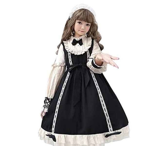 ワンピース ロリータ 長袖 コスプレ 可愛い 森ガール 大きいサイズ 黒 Cosplay Lolita ゴシック ドレス 女装服 ヘッドドレス 大人用 1ujb9znk 長楽ストア 通販 Yahoo ショッピング