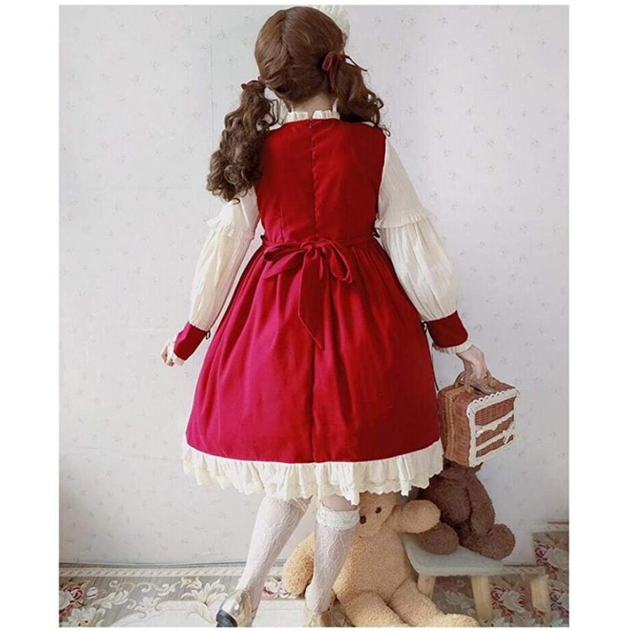 ワンピース ロリータ 長袖 コスプレ 可愛い 森ガール 大きいサイズ 黒 Cosplay Lolita ゴシック ドレス 女装服 ヘッドドレス 大人用 1ujb9znk 長楽ストア 通販 Yahoo ショッピング