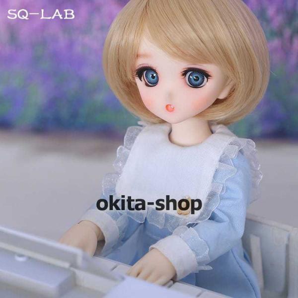 BJDドール 球体関節人形 1／6 人形本体 ヘッド+ボディ+眼球+服装+ウィッグ＋メイク フルセット_1