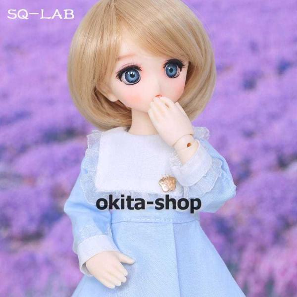 BJDドール 球体関節人形 1／6 人形本体 ヘッド+ボディ+眼球+服装+ウィッグ＋メイク フルセット_3