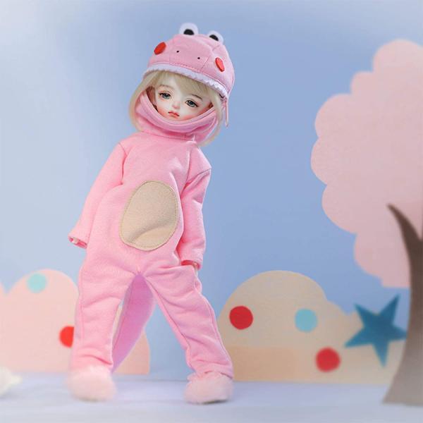 BJD人形1 / 6SD人形10.6インチ15球体関節人形、フル服、靴、用ウィッグ顔メイク_4