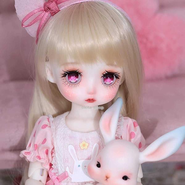 新しいファッションドール、BJDドール10.8、1 / 6球体関節SDドールには、ウィッグメイクが含まれています。ギフトに最適です。，B_1
