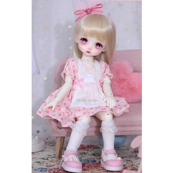 新しいファッションドール、BJDドール10.8、1 / 6球体関節SDドールには、ウィッグメイクが含まれています。ギフトに最適です。，B_3