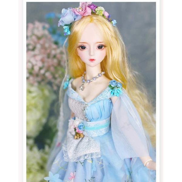 62CM 24.4インチ 球体関節人形、 1/3 SD服靴かつら顔メイク子供創造的なファッション人形男子とため_3