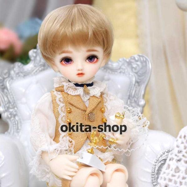 bjd 1/6 球体関節人形 bjdドール 人形 ドール dolls 人形ベッド+ドールボディ可動ボディ ドール本体 日焼肌色ヌード人形 顔メイクあり_1