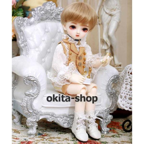 bjd 1/6 球体関節人形 bjdドール 人形 ドール dolls 人形ベッド+ドールボディ可動ボディ ドール本体 日焼肌色ヌード人形 顔メイクあり_3