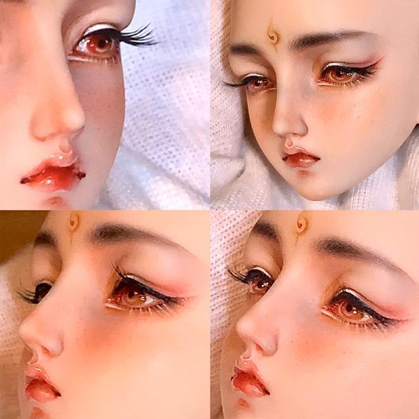 1/4 BJD 球体関節人形 ドール BJD人形　ドール可動フィギュア 人形本体のみ 顔メイク 女の子 誕生日 プレゼント 女の子への最高のプレゼント 