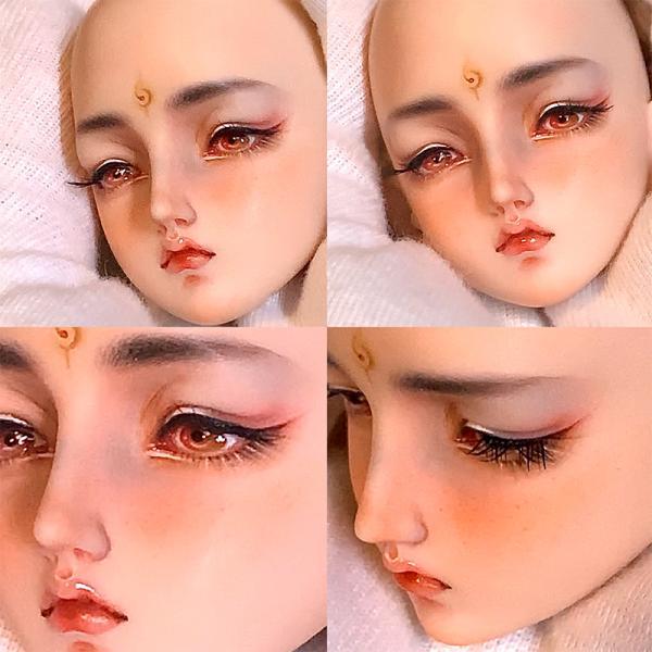 1/4 BJD 球体関節人形 ドール BJD人形　ドール可動フィギュア 人形本体のみ 顔メイク 女の子 誕生日 プレゼント 女の子への最高のプレゼント 