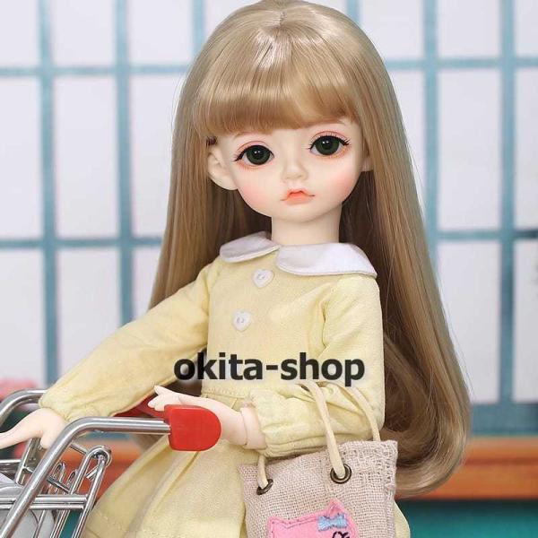 BJD 1/3ドール フルセット 本体 56cm 球体関節人形 眼球 ウィッグ BJDドール 球体関節人形 1／6 人形本体 ヘッド+ボディ+眼球+服装+