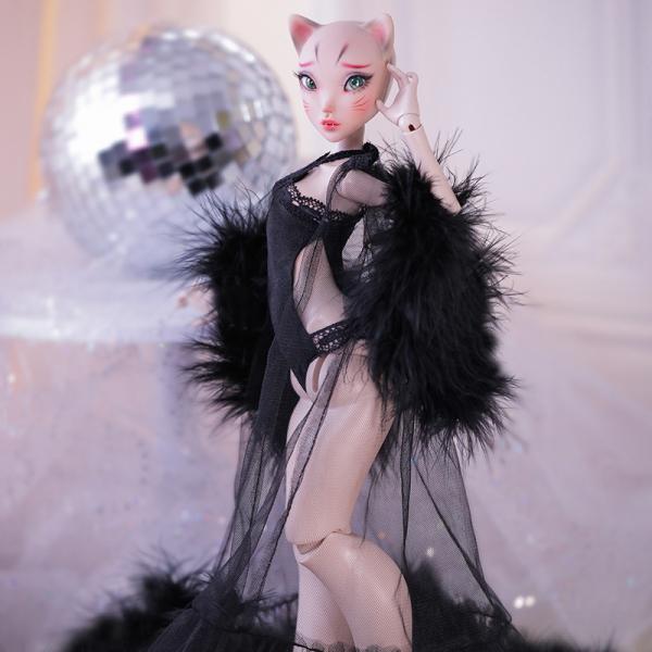 1/4 BJD 球体関節人形 ドール BJD人形　ドール可動フィギュア 人形本体のみ 顔メイク 女の子 誕生日 プレゼント 女の子への最高のプレゼント_2