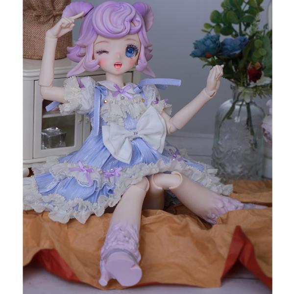 1/4 BJD 球体関節人形 ドール BJD人形　ドール可動フィギュア 人形本体のみ 顔メイク 女の子 誕生日 プレゼント 女の子への最高のプレゼント_3