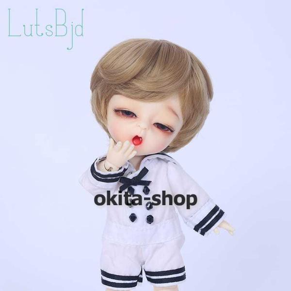 bjd 1/8 球体関節人形 bjdドール 人形 ドール dolls 人形ベッド+ドールボディ可動ボディ ドール本体 ノーマル肌色 ヌード人形 顔メイクあり_3