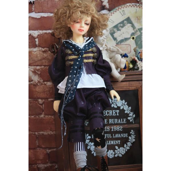 3分4分bjd/sd子供服洋装セット吉祥馬児女子供洋装_3