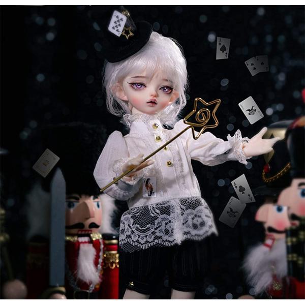 BJD人形1 / 6SDファッション人形10インチ15球体関節人形フル服靴ウィッグ顔メイク-Weiya_3