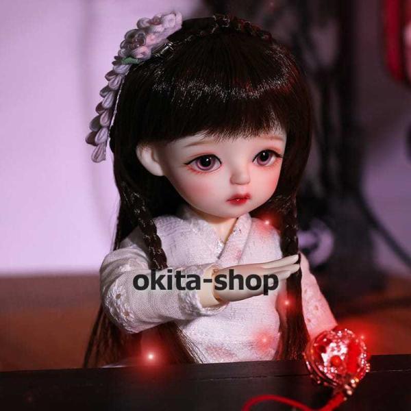 bjd 1/6 球体関節人形 bjdドール 人形 ドール dolls 人形ベッド+ドールボディ可動ボディ ドール本体 美白肌色ヌード人形 顔メイクあり_3