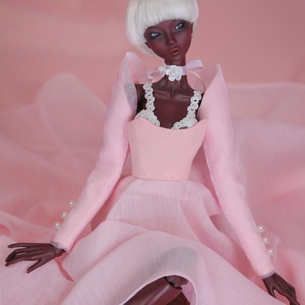 1/4 BJD 球体関節人形 ドール BJD人形　ドール可動フィギュア 人形本体のみ 顔メイク 女の子 誕生日 プレゼント 女の子への最高のプレゼント バービー(Barbie) ドリームハウス ライトとサウンドでたのしむ プールとエレベーターつきのおうち 着せ替え人形ハウス・アクセサリー付き3歳 SKC1342165578(12624円)