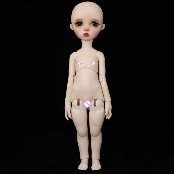 BJD人形、1/6 SD人形30.5 cm / 12インチ15ボールジョイント人形DIYおもちゃ、の服靴ウィッグメイク、女の子のための最高の贈り物，白い skin，茶色の眼球_4